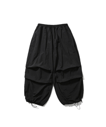 ANGLAN（アングラン）の「Nylon Parachute Balloon Pants - Black（その他パンツ）」