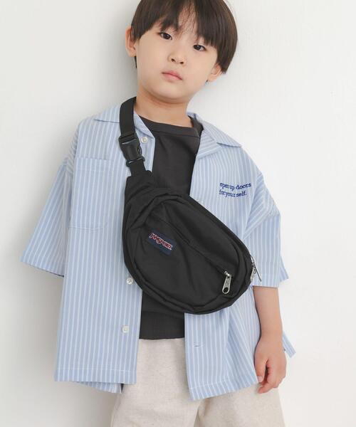 JANSPORT(ジャンスポーツ)の「JanSport FIFTH AVENUE 2.5L(KIDS)(ボディバッグ/ウエストポーチ・キッズ・ブラック/パープル・ONE)」の3枚目の写真