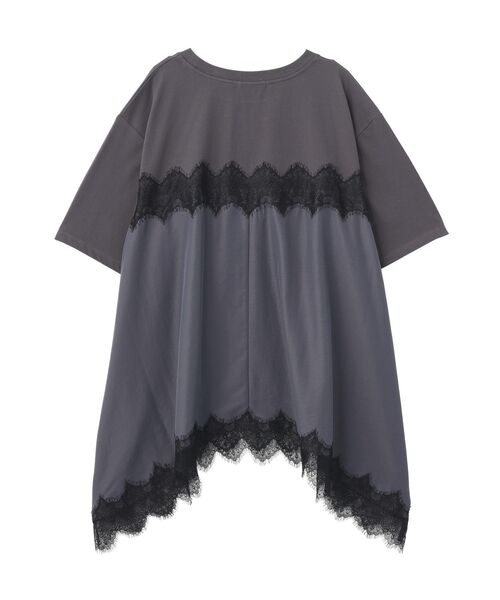 Green Parks(グリーンパークス)の「レースキャミドッキングプルオーバー(Tシャツ/カットソー・レディース・ブラック/グレー/オフホワイト・FREE)」の17枚目の写真