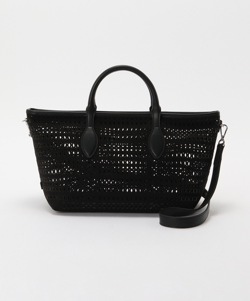 Spick & Span(スピックアンドスパン)の「GIANNI CHIARINI / ジャンニ キアリーニ MASHUP TOTE(トートバッグ・レディース・ブラック・FREE)」の5枚目の写真