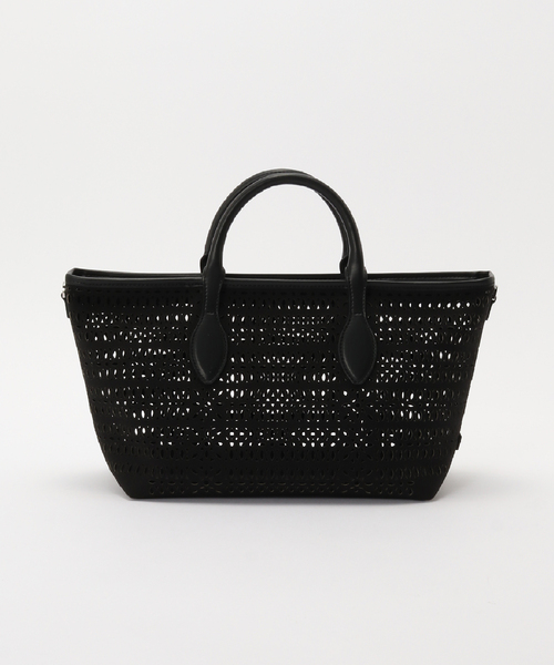 Spick & Span(スピックアンドスパン)の「GIANNI CHIARINI / ジャンニ キアリーニ MASHUP TOTE(トートバッグ・レディース・ブラック・FREE)」の8枚目の写真