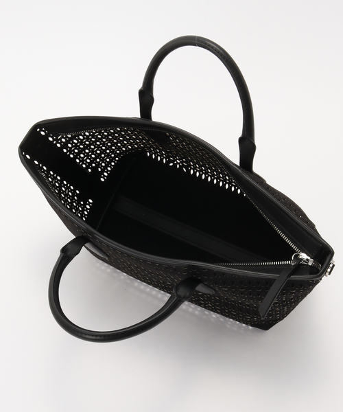 Spick & Span(スピックアンドスパン)の「GIANNI CHIARINI / ジャンニ キアリーニ MASHUP TOTE(トートバッグ・レディース・ブラック・FREE)」の10枚目の写真