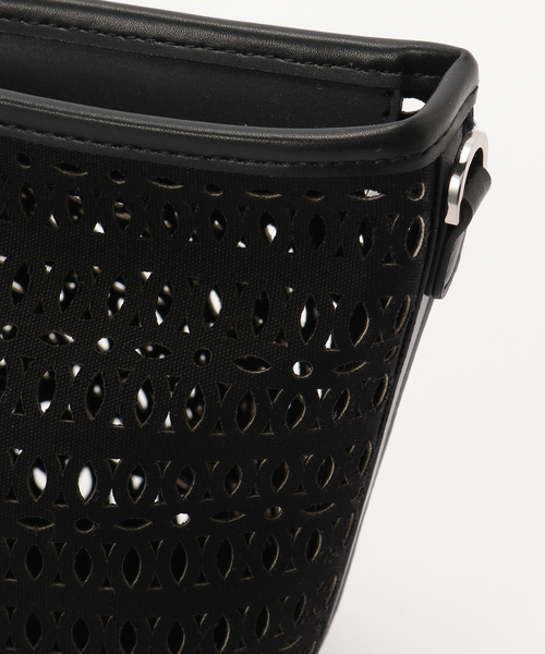 Spick & Span(スピックアンドスパン)の「GIANNI CHIARINI / ジャンニ キアリーニ MASHUP TOTE(トートバッグ・レディース・ブラック・FREE)」の17枚目の写真