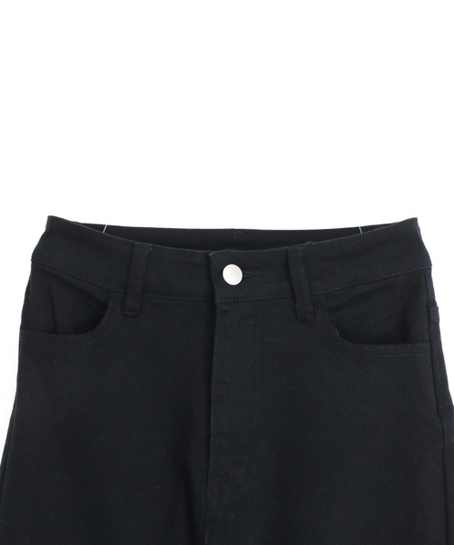 ANAP(アナップ)の「バックレースアップ ストレッチ フレアデニムパンツ(デニムパンツ・レディース・ブルー/ライトブルー・S/M)」の13枚目の写真