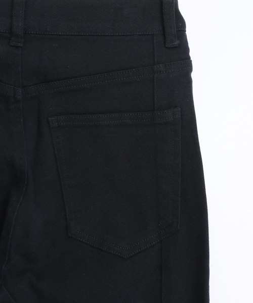 ANAP(アナップ)の「バックレースアップ ストレッチ フレアデニムパンツ(デニムパンツ・レディース・ブルー/ライトブルー・S/M)」の8枚目の写真