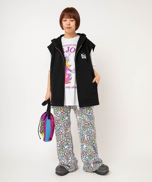 RNA(アールエヌエー)の「R4497 ワッフルソフトフレア(その他パンツ・レディース・レッド/マルチ/ブラウン・MEDIUM)」の19枚目の写真
