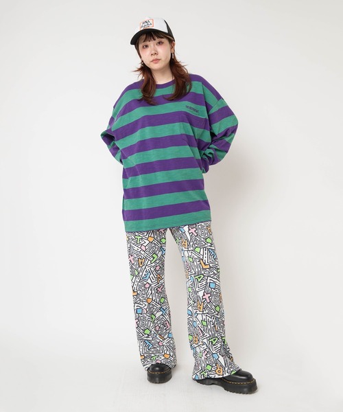 RNA(アールエヌエー)の「R4497 ワッフルソフトフレア(その他パンツ・レディース・レッド/マルチ/ブラウン・MEDIUM)」の18枚目の写真