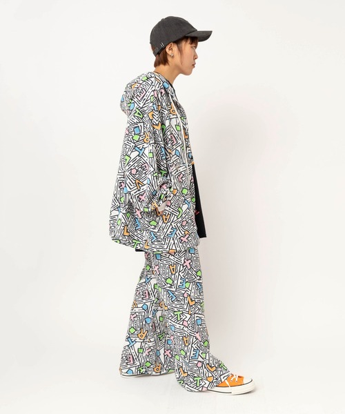 RNA(アールエヌエー)の「R4497 ワッフルソフトフレア(その他パンツ・レディース・レッド/マルチ/ブラウン・MEDIUM)」の17枚目の写真
