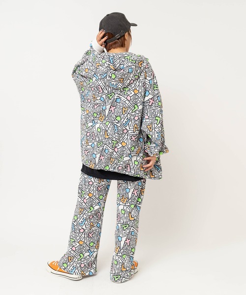 RNA(アールエヌエー)の「R4497 ワッフルソフトフレア(その他パンツ・レディース・レッド/マルチ/ブラウン・MEDIUM)」の16枚目の写真