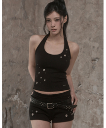 Muted Tank Top (black)（Tシャツ/カットソー）｜KHAKIPOINT（カーキ