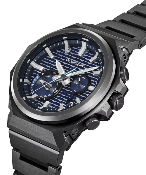 G-SHOCK(ジーショック)の「G-SHOCK/ジーショック 腕時計 G-STEEL GST-B1000BD-2AJF(アナログ腕時計・メンズ・ブラック×ブルー・FREE)」の4枚目の写真