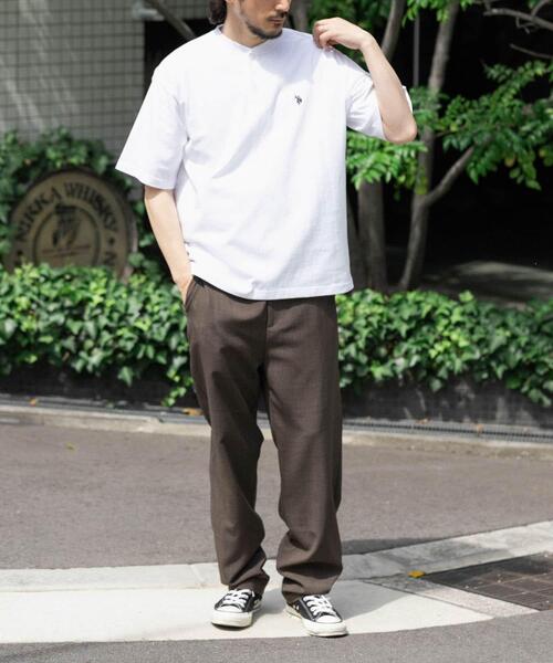 U.S. POLO ASSN.（ユーエスポロアッスン）の「U.S. POLO ASSN　天竺ヘンリーTシャツ（Tシャツ/カットソー・メンズ・ブラック/ブルー/ホワイト・LARGE/MEDIUM）」の7枚目の写真
