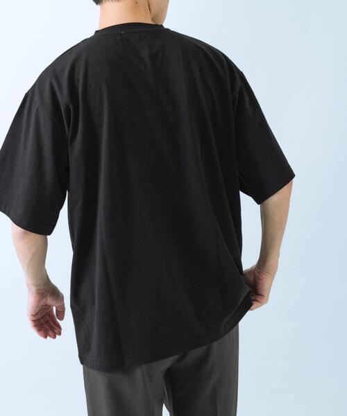 U.S. POLO ASSN.（ユーエスポロアッスン）の「U.S. POLO ASSN　天竺ヘンリーTシャツ（Tシャツ/カットソー・メンズ・ブラック/ブルー/ホワイト・LARGE/MEDIUM）」の12枚目の写真