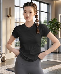 LESRIRE / 美シルエットドライフィットスポーツTシャツ L9324