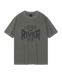 リバーシティ ピグメント オーバーサイズ 半袖Tシャツ