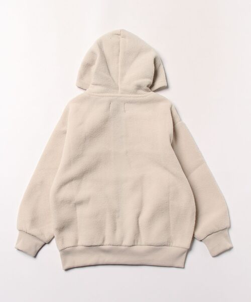 KRIFF MAYER Kid's Collection(クリフメイヤーキッズコレクション)の「かるポカパーカー(パーカー・キッズ・オリーブ/マスタード/ブラック/サンドベージュ・170/160/130/150/140/120)」の5枚目の写真