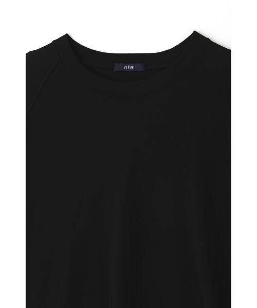 YLEVE(イレーヴ)の「YLEVE / SUPIMA COTTON CUPRA LONG SLEEVE T‐SHIRT(Tシャツ/カットソー・メンズ・ブラック/ホワイト・5/4)」の5枚目の写真