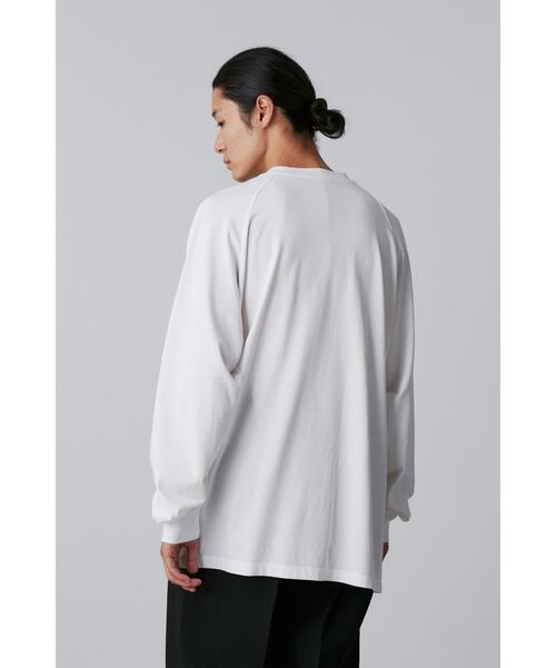 YLEVE(イレーヴ)の「YLEVE / SUPIMA COTTON CUPRA LONG SLEEVE T‐SHIRT(Tシャツ/カットソー・メンズ・ブラック/ホワイト・5/4)」の11枚目の写真