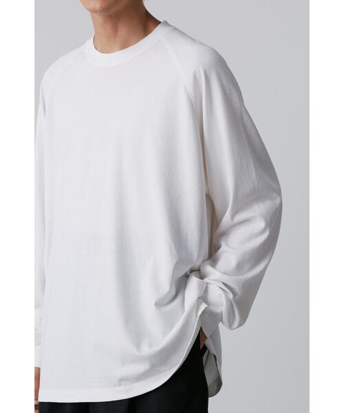YLEVE(イレーヴ)の「YLEVE / SUPIMA COTTON CUPRA LONG SLEEVE T‐SHIRT(Tシャツ/カットソー・メンズ・ブラック/ホワイト・5/4)」の13枚目の写真