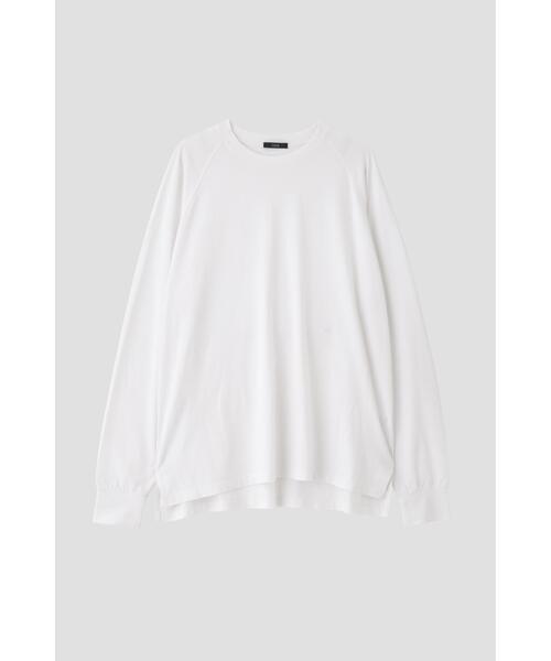 YLEVE(イレーヴ)の「YLEVE / SUPIMA COTTON CUPRA LONG SLEEVE T‐SHIRT(Tシャツ/カットソー・メンズ・ブラック/ホワイト・5/4)」の15枚目の写真