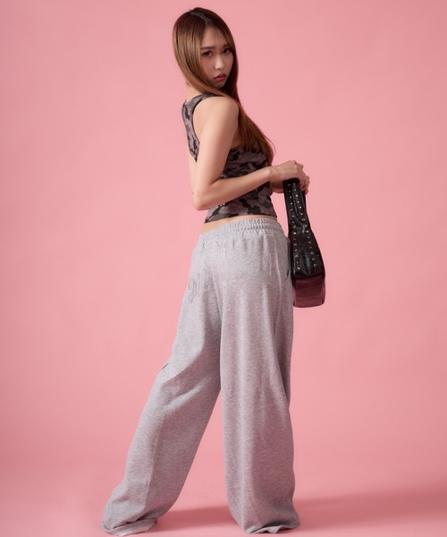 mindseeker girls(マインドシーカーガールズ)の「Studded Camouflage Tank Top / スタッズ付きカモフラージュタンクトップ(タンクトップ・レディース・グレー/カーキ・FREE)」の18枚目の写真