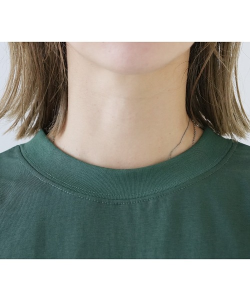 reca(レカ)の「【接触冷感】タックドレーププルオーバー(Tシャツ/カットソー・レディース・チャコールグレー/モスグリーン/ブルー系その他・FREE)」の10枚目の写真