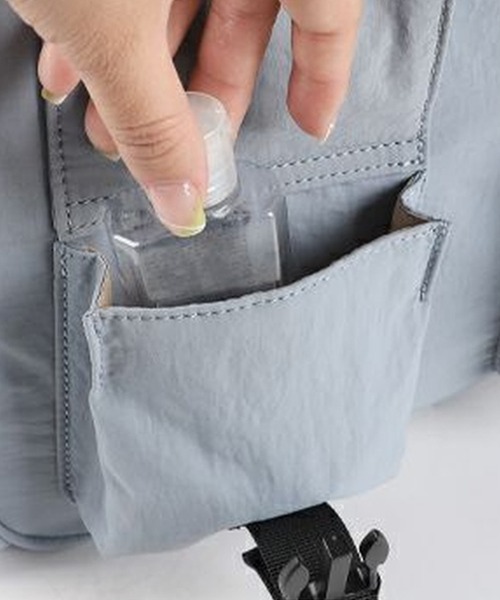 LIZDAYS(リズデイズ)の「Kacchirin LONG HANDLE BOSTON BAG(ボストンバッグ・レディース・ブラック/ブルーグレー・FREE)」の6枚目の写真