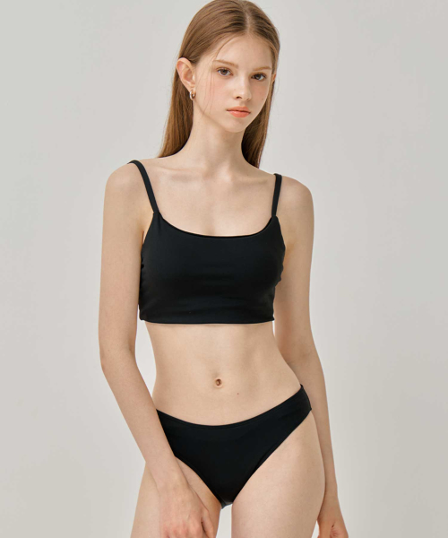 VIKINI VENDER（ビキニベンダー）の「シンプルライン ベーシックスイムトップ - ブラック（Tシャツ/カットソー・レディース・その他・SMALL/MEDIUM）」の4枚目の写真