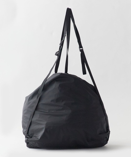 POLeR(ポーラー)の「POLeR/ポーラー LIGHT STUFF KNAPSACK リップストップナイロン ブランドタグ ナップサック ポケッタブル デイリー ジム メンズ 2026年夏 夏服(バックパック/リュック・メンズ・ブラック/パープル/イエロー/マルチ・FREE)」の5枚目の写真
