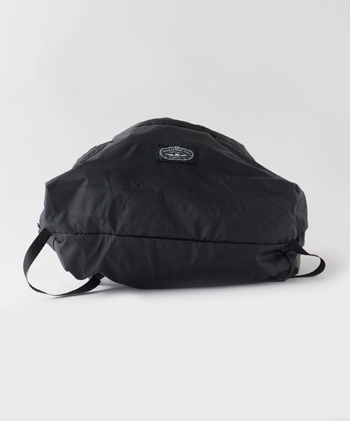 POLeR(ポーラー)の「POLeR/ポーラー LIGHT STUFF KNAPSACK リップストップナイロン ブランドタグ ナップサック ポケッタブル デイリー ジム メンズ 2026年夏 夏服(バックパック/リュック・メンズ・ブラック/パープル/イエロー/マルチ・FREE)」の7枚目の写真