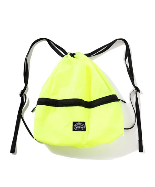 POLeR(ポーラー)の「POLeR/ポーラー LIGHT STUFF KNAPSACK リップストップナイロン ブランドタグ ナップサック ポケッタブル デイリー ジム メンズ 秋服 2026年秋冬(バックパック/リュック・メンズ・ブラック/パープル/イエロー/マルチ・FREE)」の21枚目の写真
