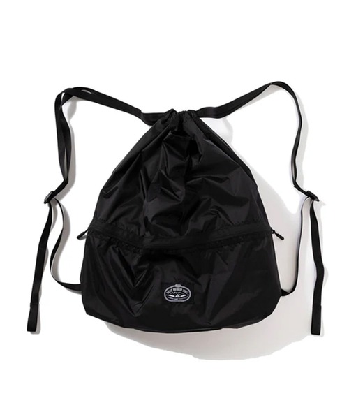 POLeR(ポーラー)の「POLeR/ポーラー LIGHT STUFF KNAPSACK リップストップナイロン ブランドタグ ナップサック ポケッタブル デイリー ジム メンズ 秋服 2026年秋冬(バックパック/リュック・メンズ・ブラック/パープル/イエロー/マルチ・FREE)」の13枚目の写真