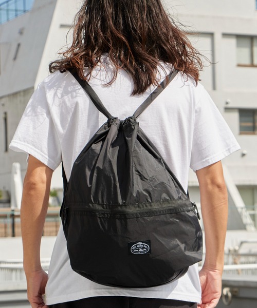 POLeR(ポーラー)の「POLeR/ポーラー LIGHT STUFF KNAPSACK リップストップナイロン ブランドタグ ナップサック ポケッタブル デイリー ジム メンズ 秋服 2026年秋冬(バックパック/リュック・メンズ・ブラック/パープル/イエロー/マルチ・FREE)」の14枚目の写真