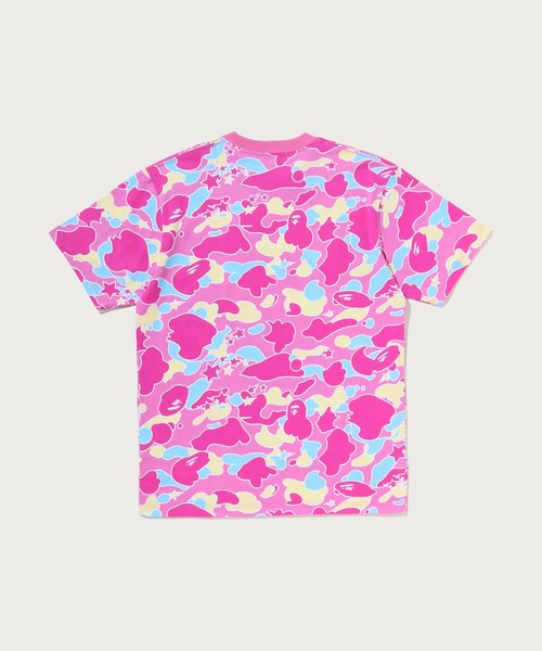 A BATHING APE（アベイシングエイプ）の「STA CAMO RHINESTONE BAPE LOGO TEE（Tシャツ/カットソー・メンズ・マルチ/ピンク・X-LARGE/MEDIUM/XX-LARGE/SMALL/LARGE）」の3枚目の写真