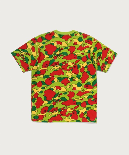 A BATHING APE（アベイシングエイプ）の「STA CAMO RHINESTONE BAPE LOGO TEE（Tシャツ/カットソー・メンズ・マルチ/ピンク・X-LARGE/MEDIUM/XX-LARGE/SMALL/LARGE）」の4枚目の写真