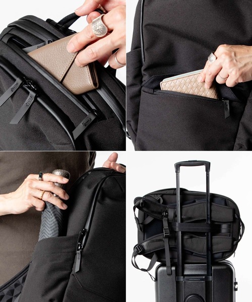 ALPAKA(アルパカ)の「ALPAKA / アルパカ Elements Backpack Pro 撥水/防水 タクティカル バックパック(バックパック/リュック・メンズ・ブラック・FREE)」の7枚目の写真