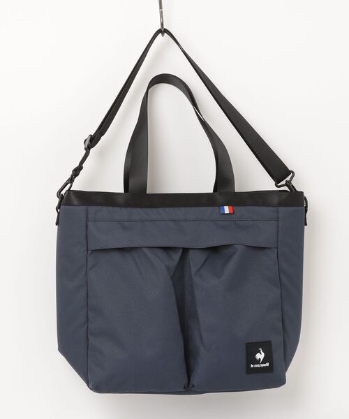 le coq sportif（ルコックスポルティフ）の「トートバッグ（トートバッグ・メンズ・ブラック/ネイビー/カーキ・FREE）」の3枚目の写真