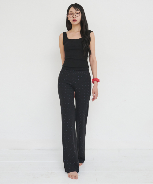 LOTSYOU（ロッツユー）の「lotsyou_Basic Deep Sleeveless Black（Tシャツ/カットソー・レディース・その他・ONESIZE）」の2枚目の写真