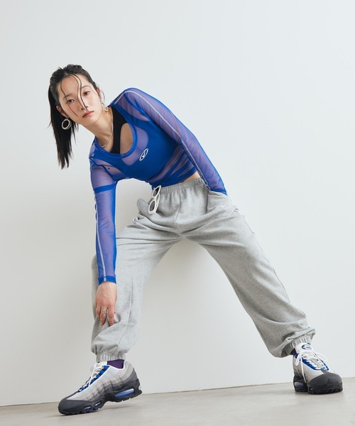 NIKE(ナイキ)の「ナイキ スポーツウェア ウィメンズ スリム ロングスリーブ シアー トップス / Nike Sportswear Women's Slim Long-Sleeve Sheer Top IM8406-417 Old Royal(その他トップス・レディース・ブルー系その他2・XS/XL/L/M/S)」の9枚目の写真