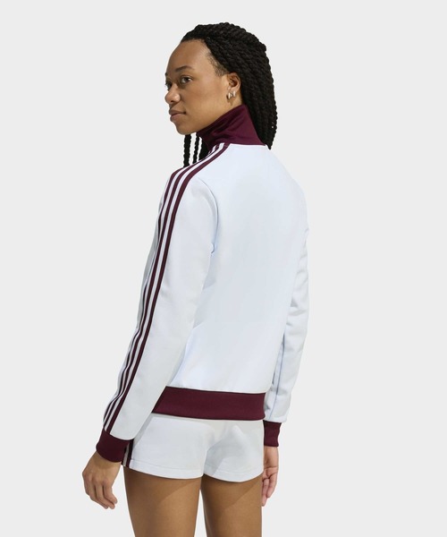 adidas(アディダス)の「クラシック トラックトップ / ジャージ / トラックジャケット / アディダスオリジナルス adidas Originals(ジャージ・レディース・ブルー・X-LARGE/SMALL/X-SMALL/MEDIUM/XX-LARGE/3XL/LARGE)」の4枚目の写真