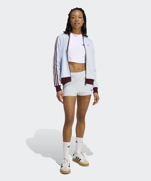 adidas(アディダス)の「クラシック トラックトップ / ジャージ / トラックジャケット / アディダスオリジナルス adidas Originals(ジャージ・レディース・ブルー・X-LARGE/SMALL/X-SMALL/MEDIUM/XX-LARGE/3XL/LARGE)」の7枚目の写真