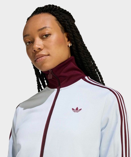 adidas(アディダス)の「クラシック トラックトップ / ジャージ / トラックジャケット / アディダスオリジナルス adidas Originals(ジャージ・レディース・ブルー・X-LARGE/SMALL/X-SMALL/MEDIUM/XX-LARGE/3XL/LARGE)」の5枚目の写真