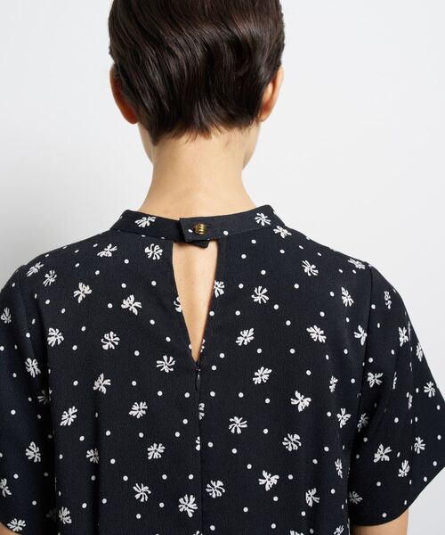 LANVIN en Bleu（ランバンオンブルー）の「Midnight Margaretワンピース（ワンピース・レディース・ネイビー・36/38）」の7枚目の写真