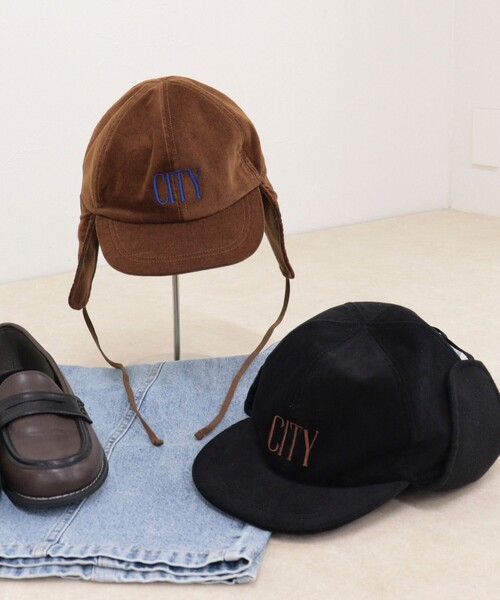 fredy emue(フレディエミュ)の「【CONTROL FREAK/コントロールフリーク】CITYコールフライトキャップ(キャップ・レディース・ブラック/ブラウン・FREE)」の6枚目の写真