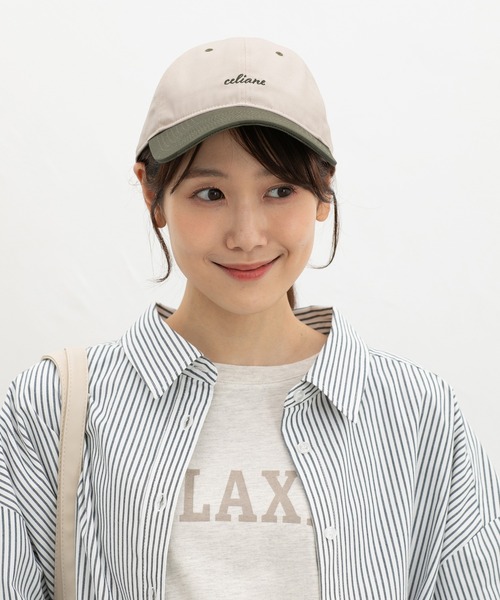Honeys(ハニーズ)の「ロゴキャップ(キャップ・レディース・ベージュ/ブラック/ネイビー系1/アイボリー系1/ベージュ系その他2・FREE)」の1枚目の写真