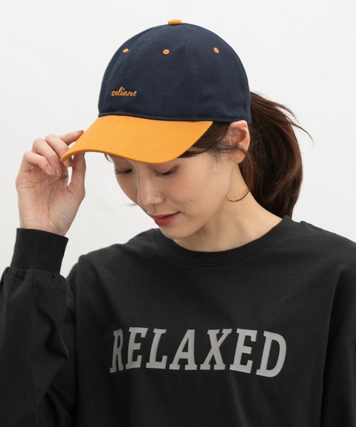 Honeys(ハニーズ)の「ロゴキャップ(キャップ・レディース・ベージュ/ブラック/ネイビー系1/アイボリー系1/ベージュ系その他2・FREE)」の5枚目の写真