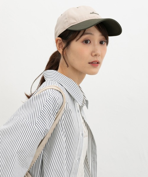Honeys(ハニーズ)の「ロゴキャップ(キャップ・レディース・ベージュ/ブラック/ネイビー系1/アイボリー系1/ベージュ系その他2・FREE)」の18枚目の写真