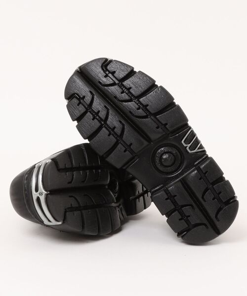 NEW ROCK(ニューロック)の「NEW ROCK/ニューロック/M-NEWMILI03-C4(ブーツ・レディース・ブラック・40/38/39/37)」の2枚目の写真