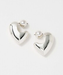 in mood（インムード）の「＜in mood＞MLT ハート ピアス SV（ピアス（両耳用））」