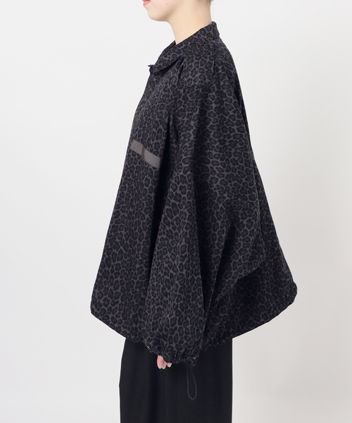 journal standard L'essage（ジャーナルスタンダードレサージュ）の「《追加2》ILL ONE EIGHTY/イル ワンエイティ 別注LEOPARDショートブルゾン（その他アウター・レディース・その他6/チャコールグレー・FREE）」の20枚目の写真